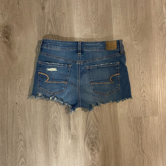 AE Super Stretch Denim Shorts - Picture 2 of 3